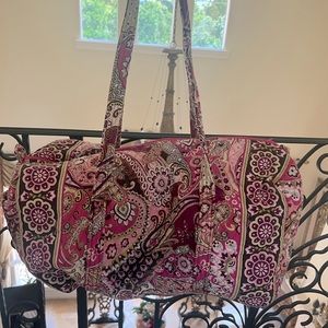 Vet Bradley Carry on in dazzling pink pattern!